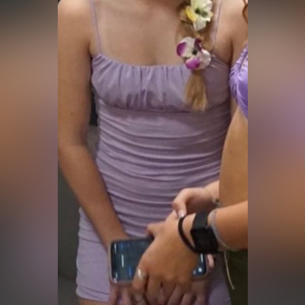 Shein purple dress